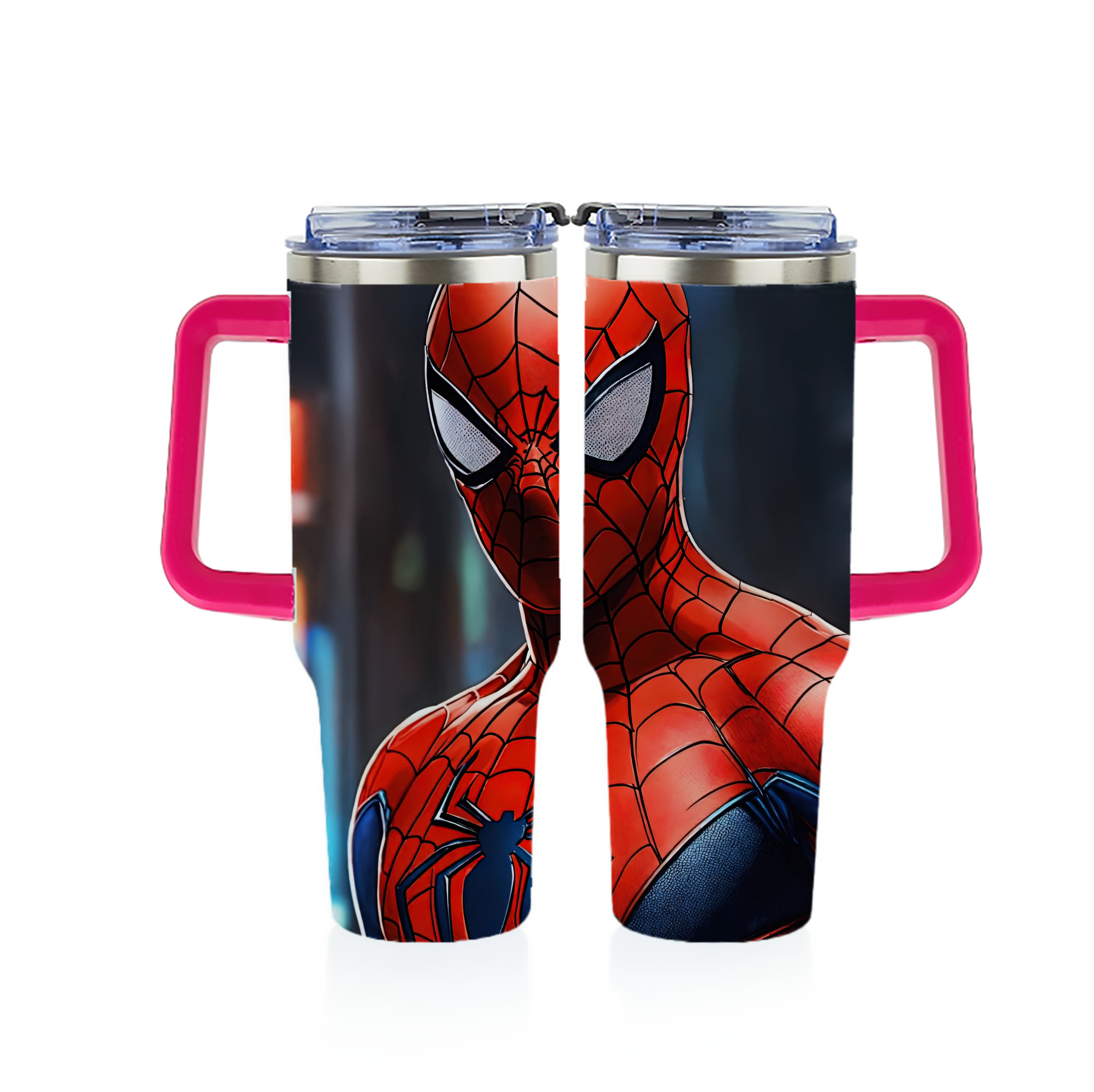 （画像用） Spider Man スパイダーマン 1200ｍLフルプリント車用タンブラー